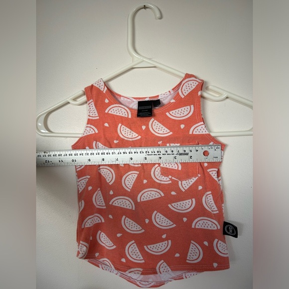Canadian Made Wooly Doodle Tank Top Watermelon Print 2T - Picture 5 of 5